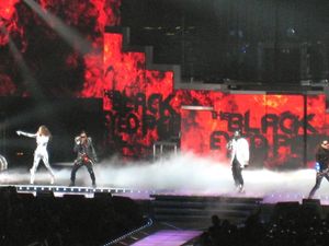 2009년 매디슨 스퀘어 가든에서 열린 The E.N.D 투어 중 블랙 아이드 피스