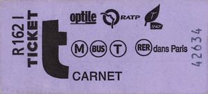 파리 메트로 보통권(2003년~2007년)