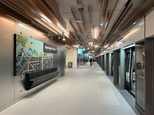 생드니-플레옐역 승강장