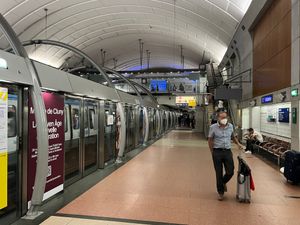 샤틀레역 승강장