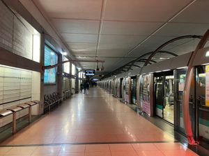 베르시역 승강장