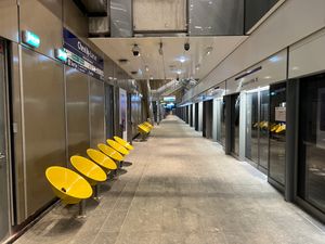 슈빌리-라뤼역 승강장