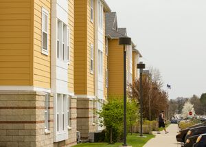 올버니 대학교 Uptown 캠퍼스에 위치한 아파트형 기숙사, Empire Commons