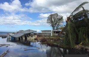 El Maní, Sabanetos, 마야궤스의 허리케인 마리아로 파괴된 구조물