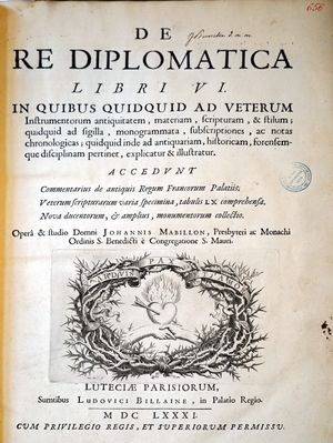 외교 문서에 관하여(1681) 표지