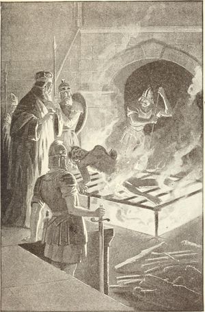 성 라우렌시오의 순교 (1895년, 기독교 영웅과 순교자)