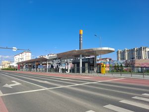 옌지시 BRT 정류장