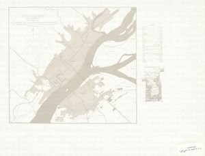 신의주와 단둥 지도