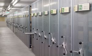 국립 도서관의 서고