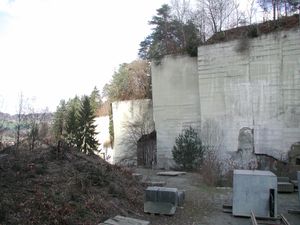 오스터문디겐의 사암 채석장