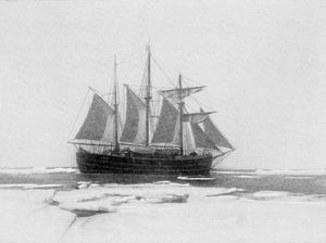 항해 중인 프람호