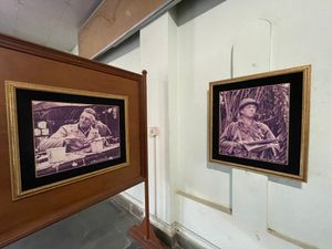 레도 로드(일명 스틸웰 로드)의 출발점인 레도에서 멀지 않은 아삼, 마르게리타의 석탄 유산 공원 및 박물관에 있는 스틸웰 사진.