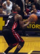 자유투 라인에 있는 웨이드