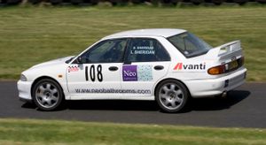 랜서 에볼루션 II 후면