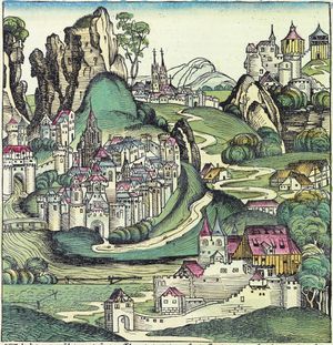 1493년 뉘른베르크 연대기에 묘사된 왈라키아