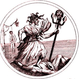 공포 정치를 묘사한 역사적 풍자화