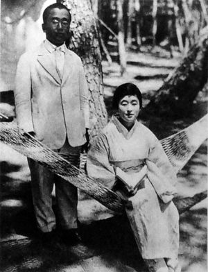 1924년 촬영, 이은과 비 방자 여왕