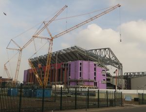 2016년 3월 메인 스탠드 재개발