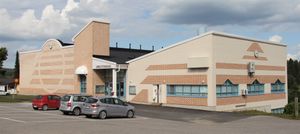 핀란드 라핀라티의 Varpaisjärvi 스포츠 홀