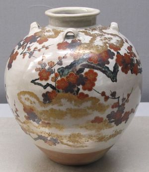 채색 월매도 다호 노노무라 닌세이 작, 에도 시대(중요문화재)