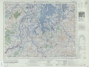 鄱陽湖}})가 포함된 지도 (AMS, 1952)