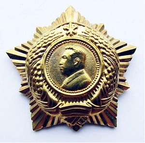 2012년에 디자인이 변경되기 전의 훈장