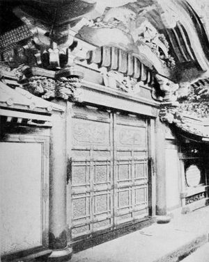 묘소로 이어지는 내부 문