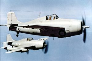1941년 VF-5의 F4F-3