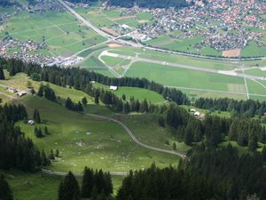슈니게 플라테에서 빌더스빌 방향으로 내려다본 모습