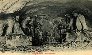 융프라우 철도 건설