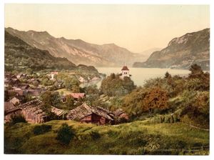 1890년부터 1900년까지 링겐베르크의 모습이 담긴 우편엽서