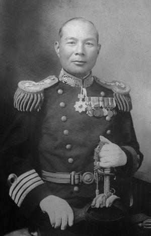 1936–38년 함장으로 재직 중인 우가키.