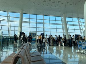 3번 터미널 게이트