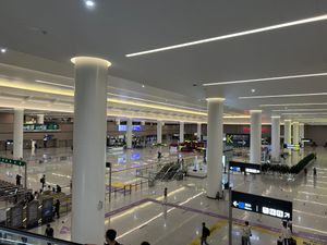 톈푸 국제공항 T1&T2역