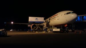 주기된 에어 인디아 보잉 777-300ER형 항공기