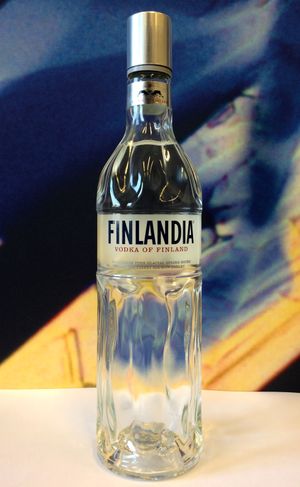 Finlandia 보드카 한 병