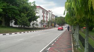 말라야 대학교 도서관 건물