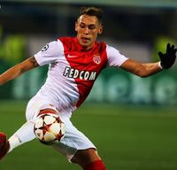 2014년 모나코에서 뛰고 있는 오캄포스