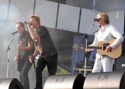 기타리스트 미샤엘 브라이트코프, 캄피노, 봅 겔도프 (로스토크)