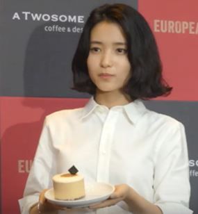 2018년 투썸플레이스 유러피안 페어링 행사에서 김태리