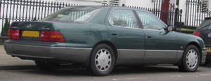 1996 렉서스 LS 400 (UCF20; 페이스리프트 이전, 영국)
