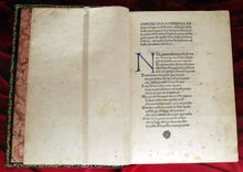 초판본 폴리뇨에서 1472년에 인쇄된 신곡