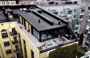 핀란드 헬싱키 울란린나의 펜트하우스 아파트