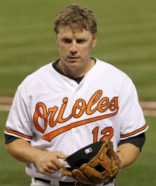 2011년 볼티모어 오리올스 시절의 레이놀즈