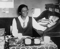 부선 획득 동맹의 사무실에서 (1931년 7월 22일)