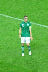 유로 2012에서 스페인과의 경기 중 킨