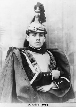 군인 시절 루이 페르디낭 데투슈. 1914년 10월.