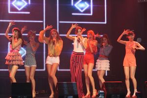 2011년 《Firgao》 발매기념 쇼케이스 및 기자간담회에서 나인뮤지스.