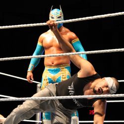 오리지널 신 카라(루이스 우리베)는 종종 두 번째 신 카라, 이후 후니코 (앞)를 이겼다.