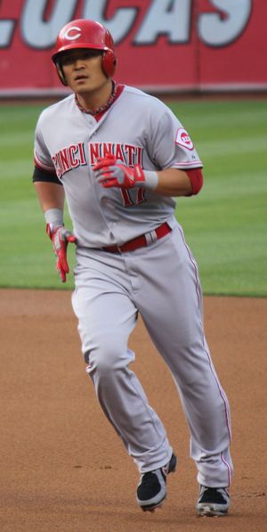 2013년 신시내티 레즈 시절의 추신수